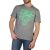 Plein Sport Heren Grijze Katoenen T-shirt