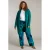 Colletta gebreid vest turquoise