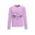 Me & My Monkey longsleeve met printopdruk paars