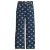 Me & My Monkey loose fit jeans met hartjes – donkerblauw