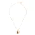 Orphelia ‘Elzia’ Dames 925 Sterling Zilveren Ketting met Hanger – Roze zh-7372