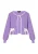 Faina Vest Dames Lavendel wit