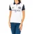 Korte mouw polo met contrasterende kraag 2WP185 dames