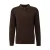 s.Oliver – male – Gebreide polo met rits en ribbelstructuur