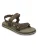 QUIKSILVER Sandalen ‘Monkey Caged’  kaki / lichtgroen