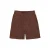 Garcia regular waist casual short donkerbruin