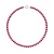 Ketting van Echte Gecultiveerde Zoetwaterparels en Ronde 6-7 mm