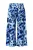 Ulla Popken Broek  blauw / donkerblauw / wit