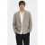 ONLY & SONS slim fit gemêleerd colbert – lichtbruin