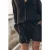 Mikuta The Black Linen Shorts Black