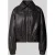 My Essential Wardrobe Leren jack met ritssluiting model ‘Luba’