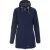 Trespass – Dames Kristen Waterdichte Jas en is Lang van Lengte (Navy)