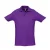 SOLS Heren Lente II Korte Mouw Zwaarlijvig Poloshirt (Donkerpaars)