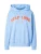 Smith&Soul Sweatshirt ‘Self Love’  hemelsblauw / koraal