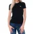 Guess Dames/dames Biologisch Katoenen T-shirt (Zwart)