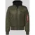 alpha industries Bomberjack met ritszak op de mouw