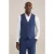 We Fashion Waistcoat Ice Blue
