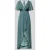 Jake*s Cocktail midi-jurk van chiffon met diepe V-hals
