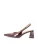 Bianco Slingpumps ‘Maralyn’  wijnrood