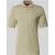 HUGO slim fit poloshirt van mix van lyocell en linnen model ‘DULINEN’