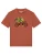 Watapparel Shirt ‘Avocado Fahrrad’  roestbruin / pastelgroen / zwart