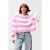 Catwalk Junkie gestreepte top wit