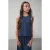 Like Flo Young mouwloze top donkerblauw