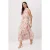 TRENDYOLMİLLA Dames Meerkleurig Bloemen Maxi Mouwloos Skater Jurken