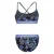 Brunotti crop bikini Edit zwart/multi
