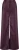 ZUSSS Broek OU Wid Leg Bordeaux Rood dames