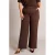 Yest Curve wide leg broek Plus Size – bruin