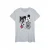 Disney Dames/Dames Springen en Knipogen Mickey Mouse Knipoog T-shirt (Sportgrijs)