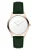 Liebeskind Berlin Analoog horloge  rose-goud / donkergroen / wit