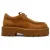 Steve Madden Offsetter Flat Shoes Tan Suede