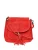 Anna Luchini Rood Rundleer Tas