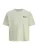 JACK & JONES Shirt ‘JORKEN’  groen / pastelgroen / zwart / wit