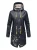 Marikoo dames regenjas – Dancing Umbrella, waterdicht met capuchon