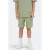 ONLY & SONS JUNIOR regular casual short groen met textuur