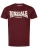 LONSDALE Shirt ‘Fulwood’  bourgogne / wit