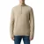 Boss Heren Ebrando-P gebreide trui met halve rits (Licht Beige)