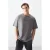 Overgrote Katoenen Geprinte T-Shirt