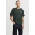 JACK & JONES ESSENTIALS regular fit T-shirt met logo – donkergroen