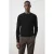 Mango Man regular fit gebreide trui – zwart