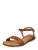 Apple of Eden Sandalen met riem ‘Isa’  karamel