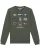 Watapparel Sweatshirt ‘Videogames’  kaki / donkergroen / gemengde kleuren
