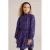 WE Fashion mini jurk paars