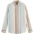 Scotch & Soda Crinkled voile stripe shirt multi stripe