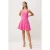 TRENDYOLMİLLA Dames Roze Effen Kort / Mini Mouwloos Stijlvol/Avond Skater Jurken