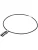 True Rebels Ketting  zwart / zilver