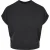 Dames-T-shirt Urban Classics short pigment dye découpé-grandes tailles